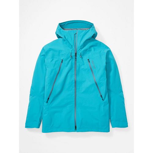 Marmot Rain Jacket Blue NZ - Alpinist Jackets Mens NZ6097123